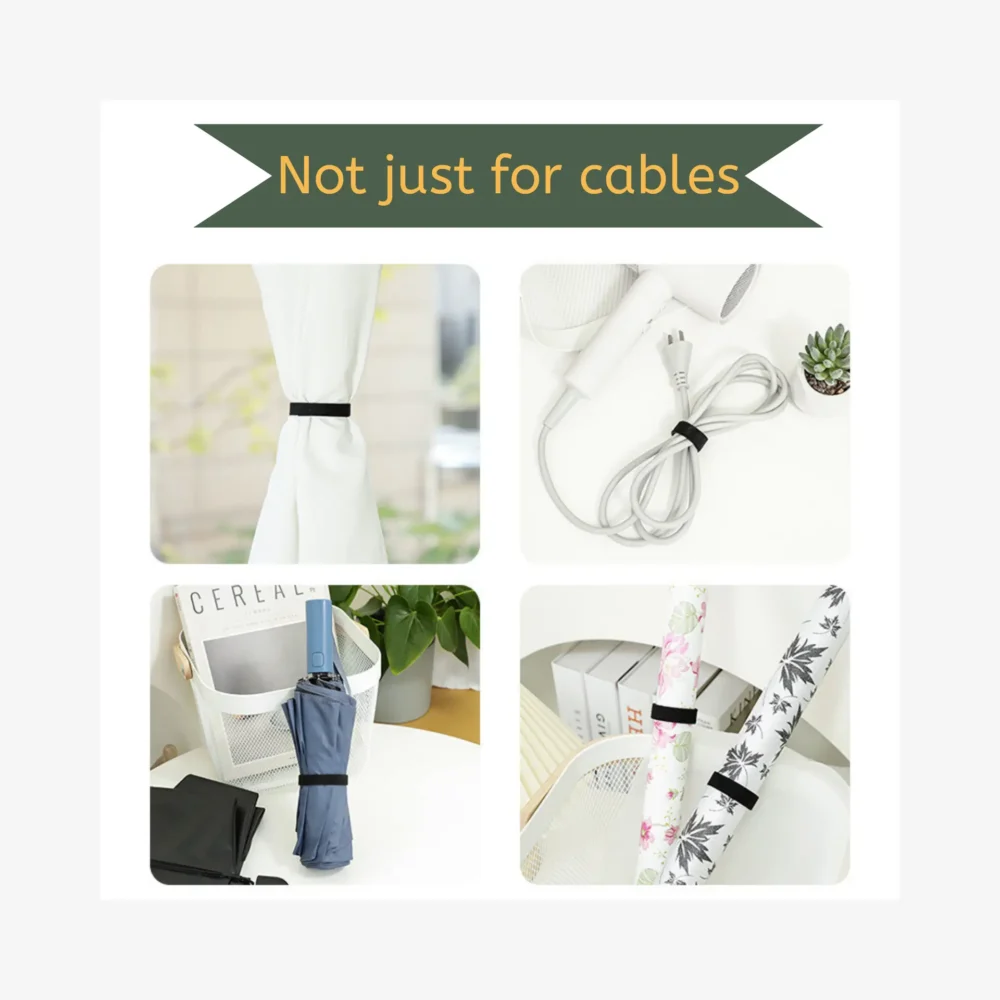 Velcro Cable Ties | Reusable | Wire Organizer | Multiple Uses | 3 meters - Image 3