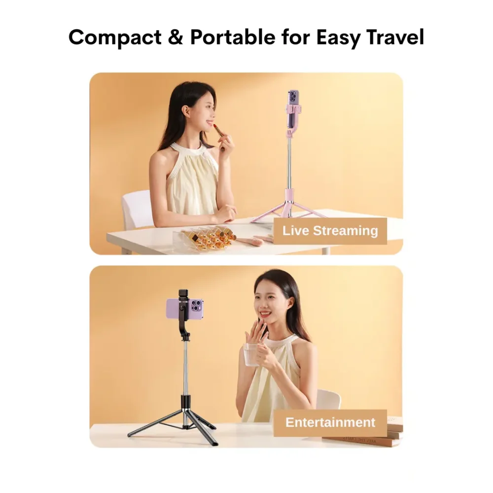 Extendable Selfie Stick with Bluetooth Remote - Image 6