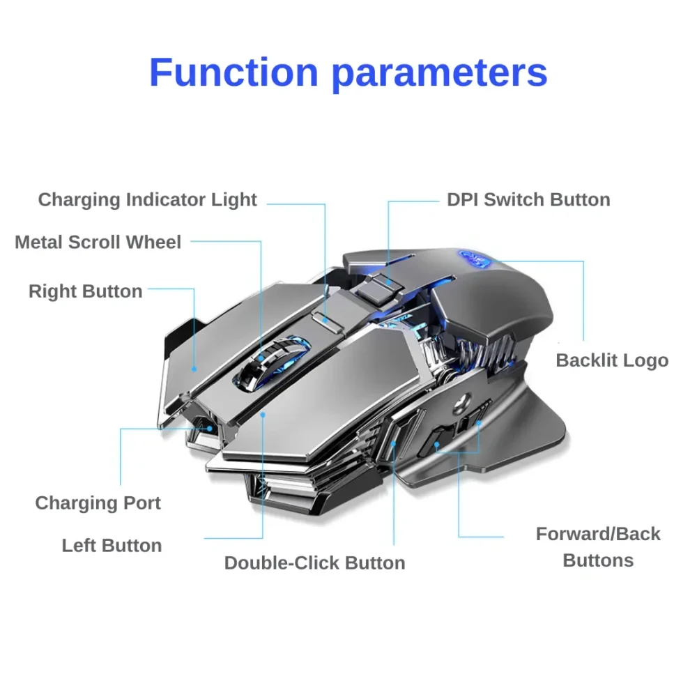 AULA SC300 Wireless Gaming Mouse - Image 3